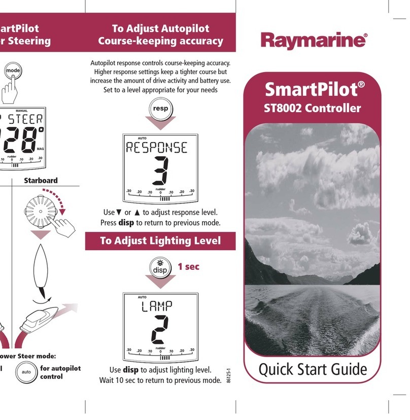 Raymarine SmartPilot ST8002 Manuale utente