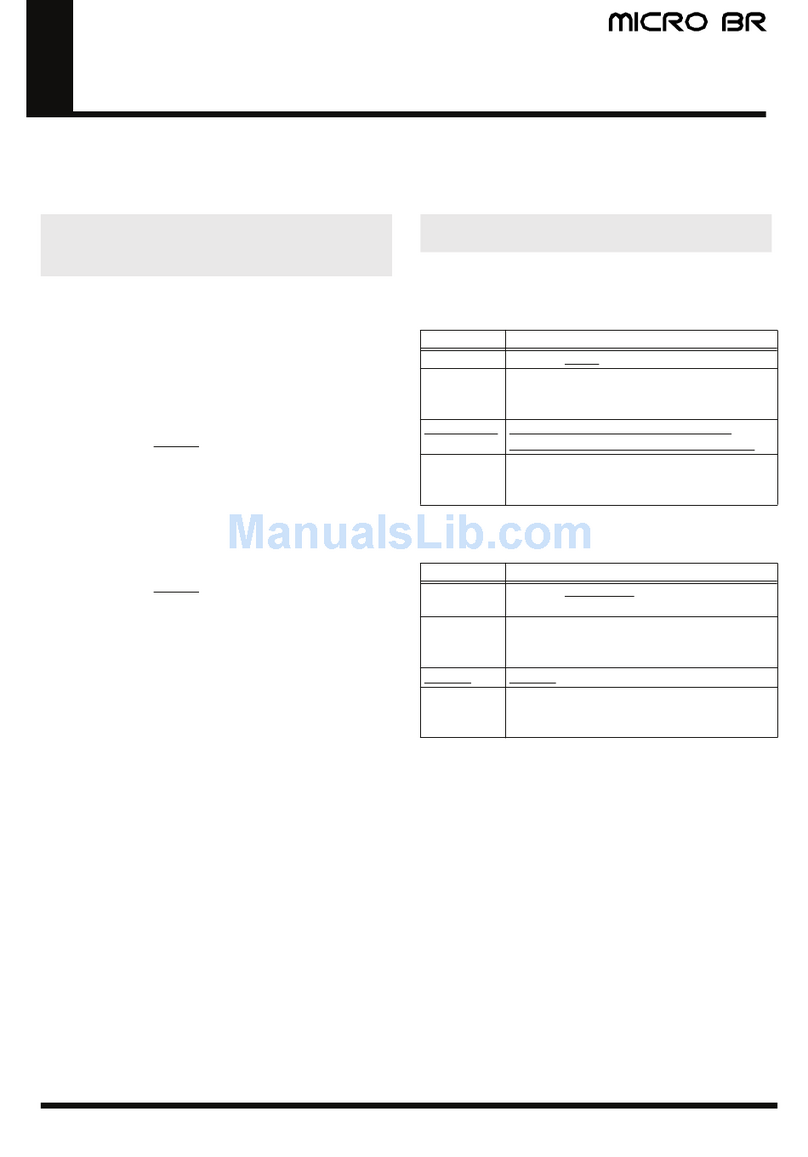 BOSSCO MICRO BR Manuale utente