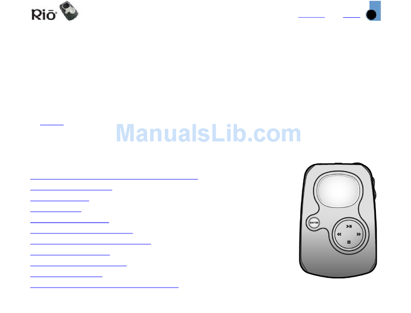 Rio S50 Manuale utente