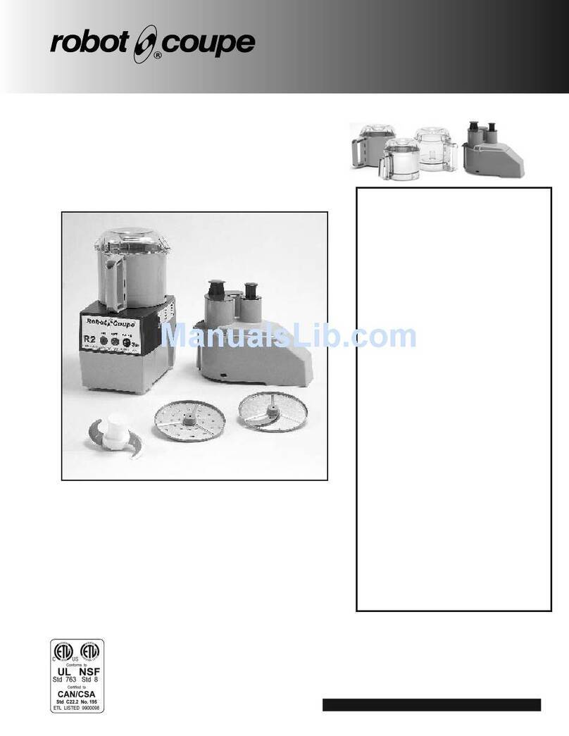 Robot Coupe R2N Ultra Manuale utente
