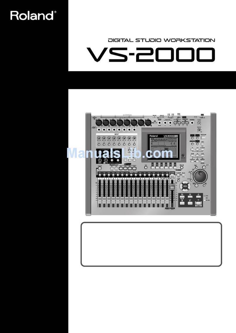 Roland VS-2000 Manuale utente