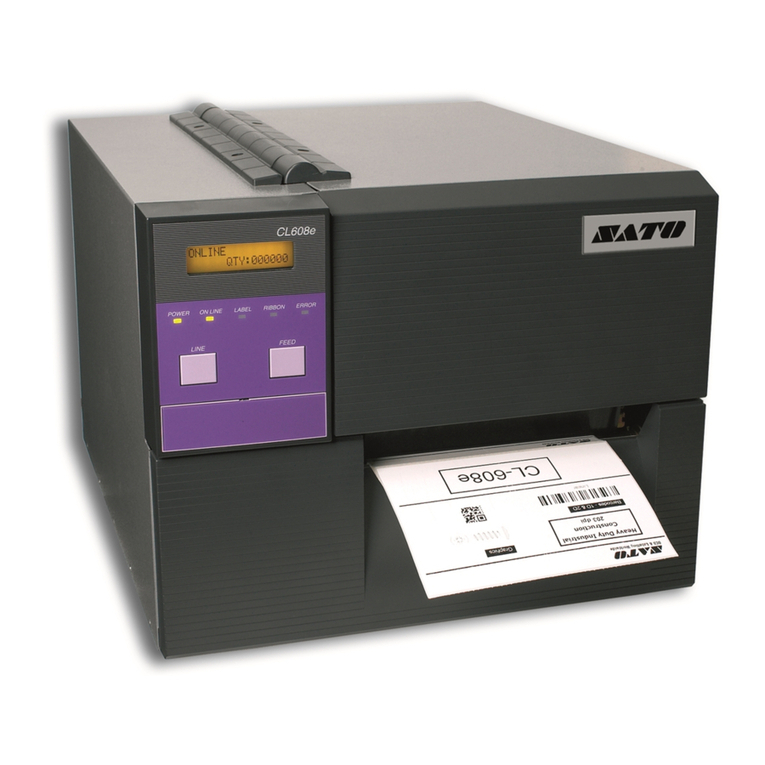 SATO CL608 Manuale utente