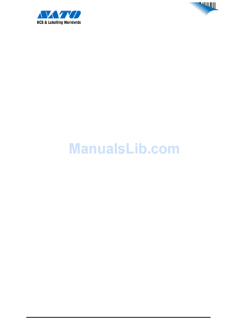SATO CL408e Manuale utente