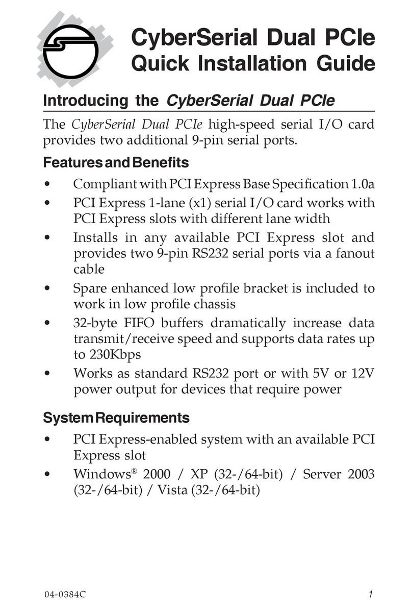 SIIG JJ-E20011-S2 Manuale utente