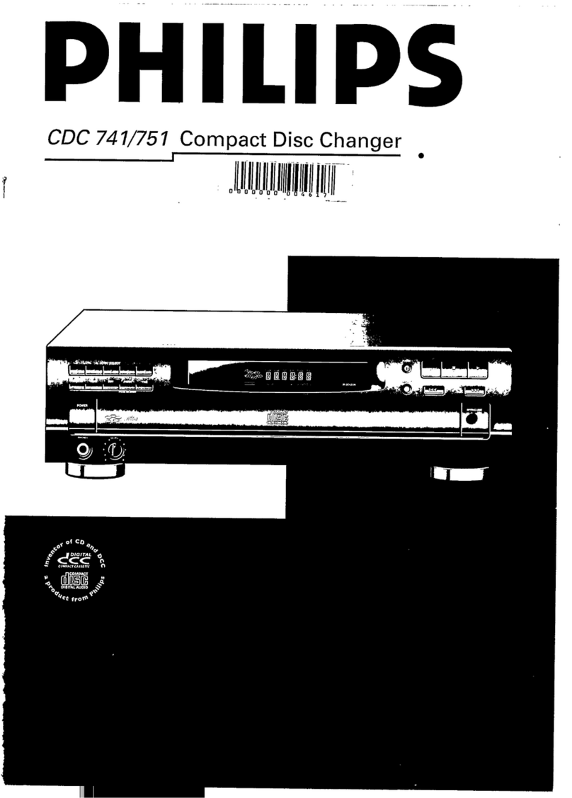 Philips CDC751 Manuale utente