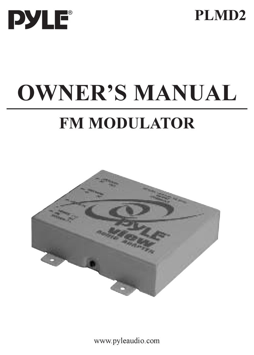 Pyle PLMD2 Manuale utente