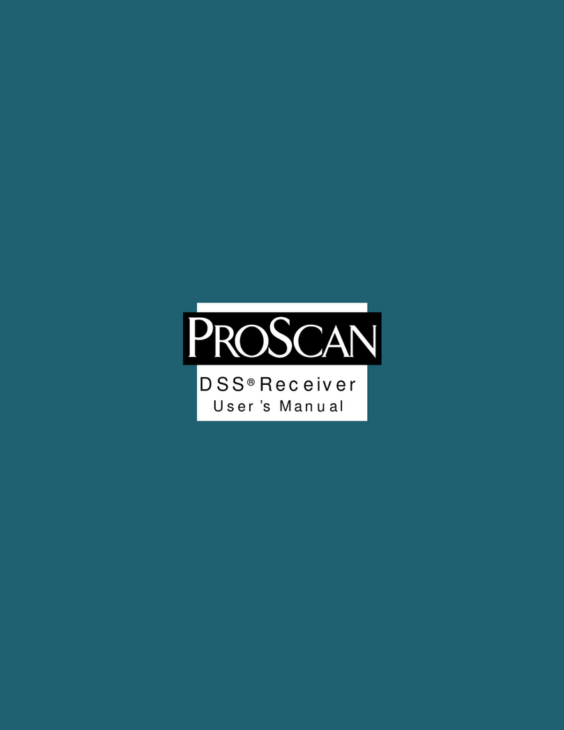 ProScan PRD8630A Manuale utente
