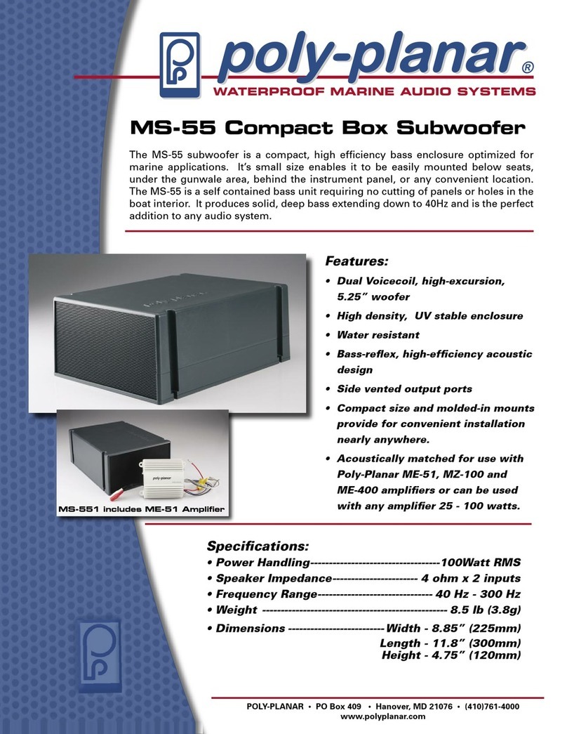 poly-planar MS-55 Manuale utente