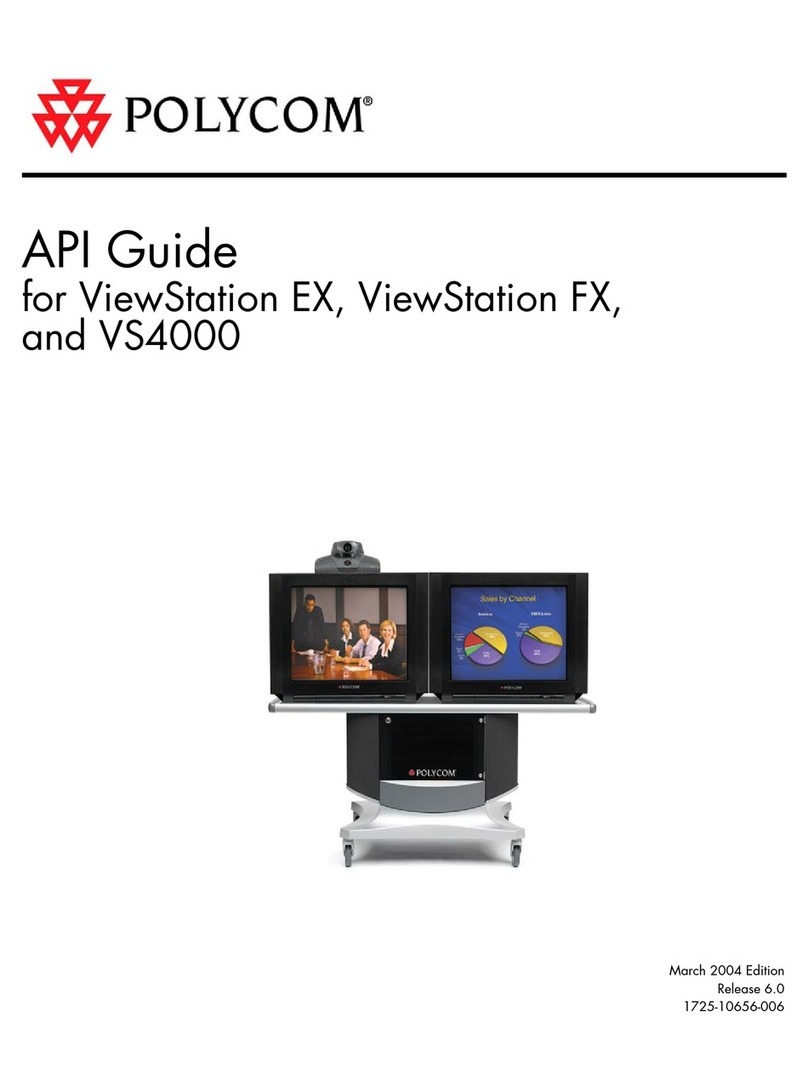 Polycom VIEWSTATION EX Manuale utente
