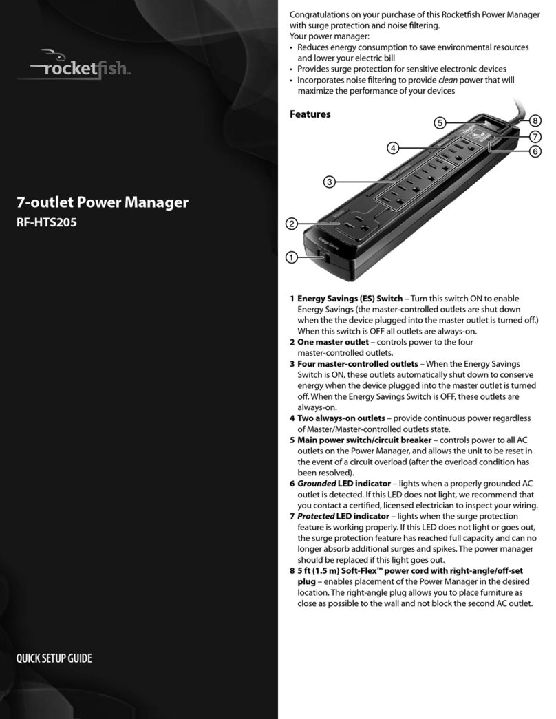 Rocket Fish RF-HTS205 Manuale utente
