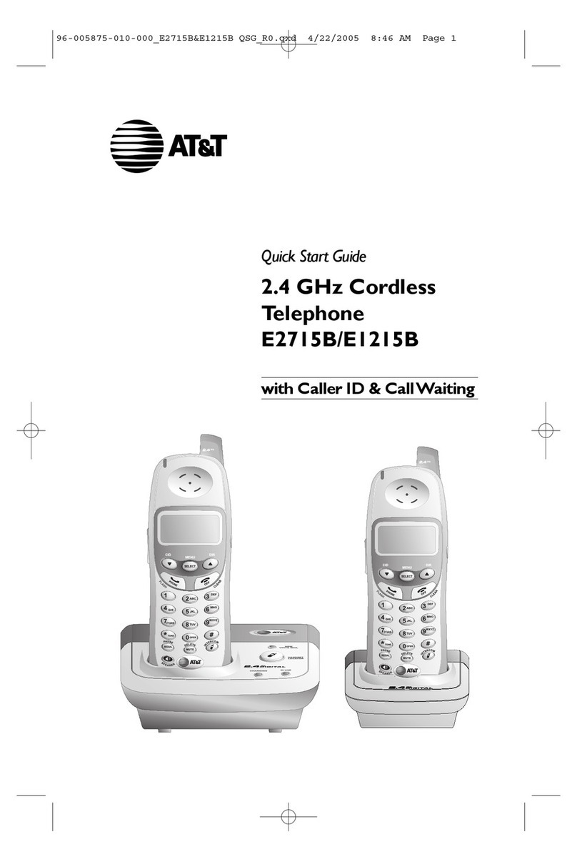 AT&T E1215B Manuale utente