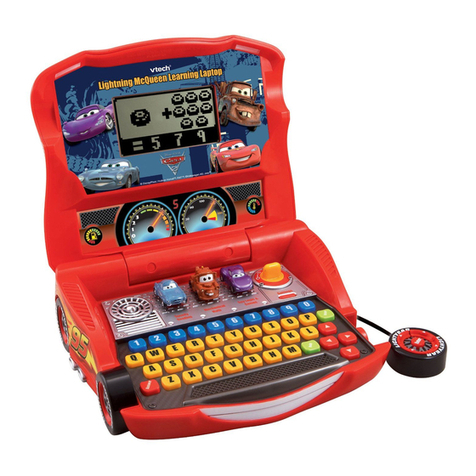 V-tech Lightning McQueen Learning Laptop refresh Manuale utente