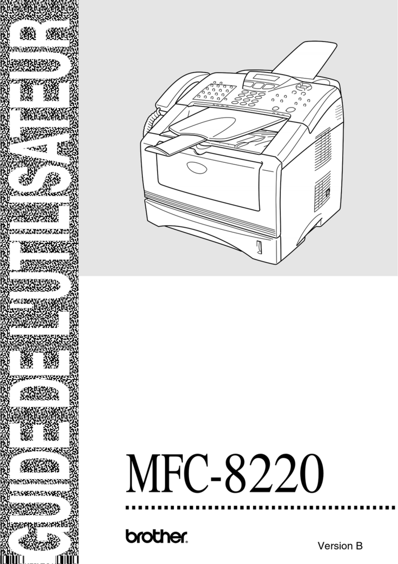 Brother 8220 - MFC - Multifunction Guida rapida