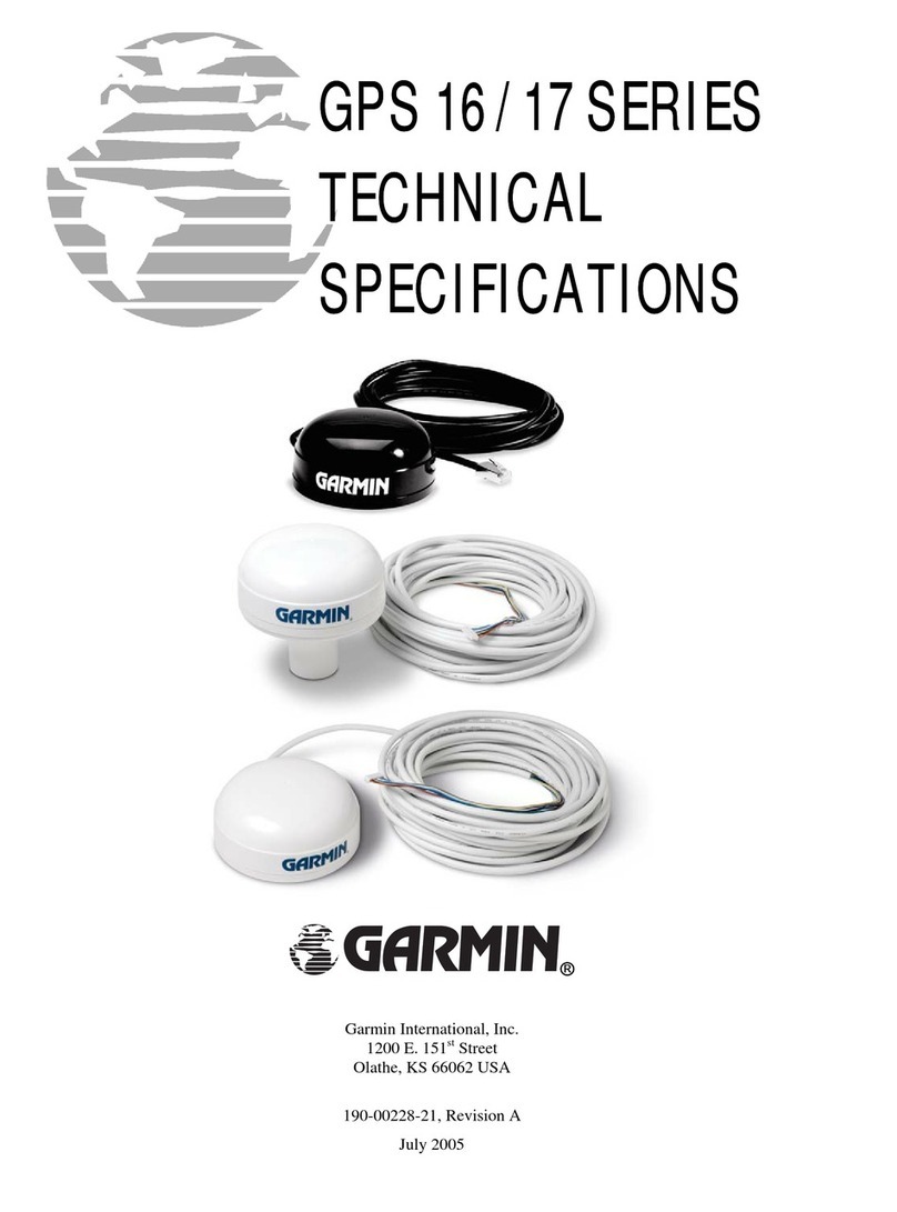 Garmin GPS 17HVS - Receiver Module Manuale utente