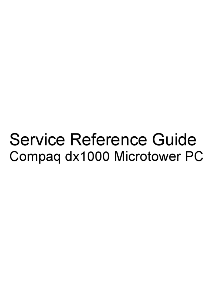 Compaq dx1000 - Microtower PC Manuale utente