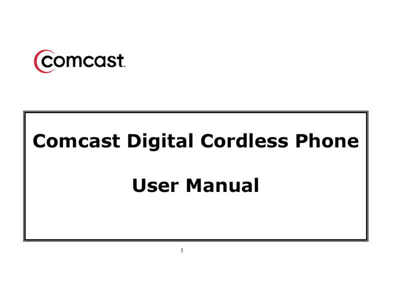 Comcast 8301 Manuale utente