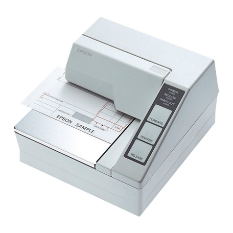 Epson U295 - TM B/W Dot-matrix Printer Manuale utente