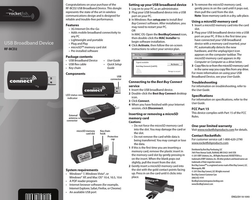 Rocket Fish RF-BCD2 Manuale utente Rocket Fish RF-BCD2 Manuale utente