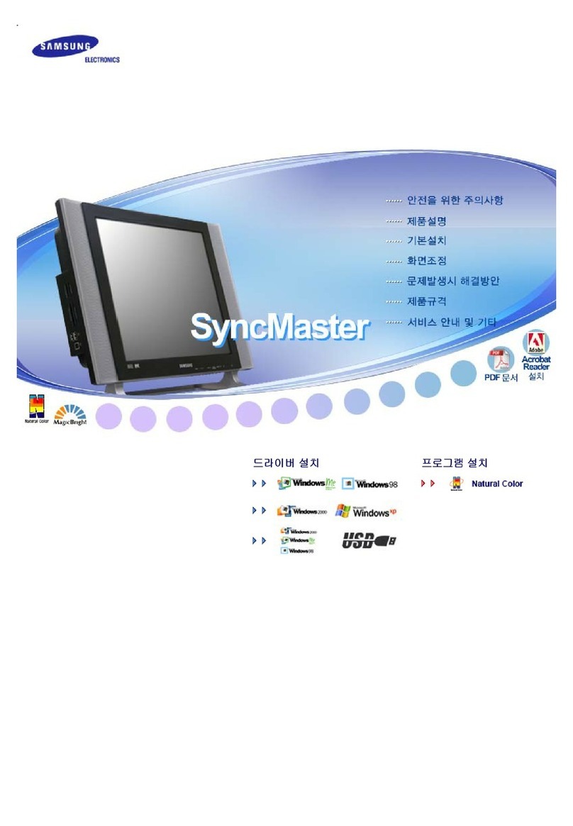 Samsung SyncMaster 730MP Manuale utente
