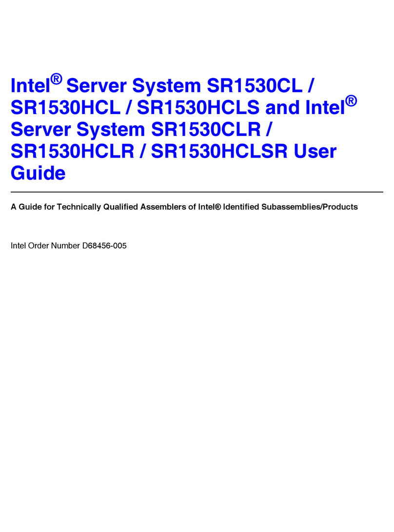 Intel SR1530CL - Server System - 0 MB RAM Manuale utente