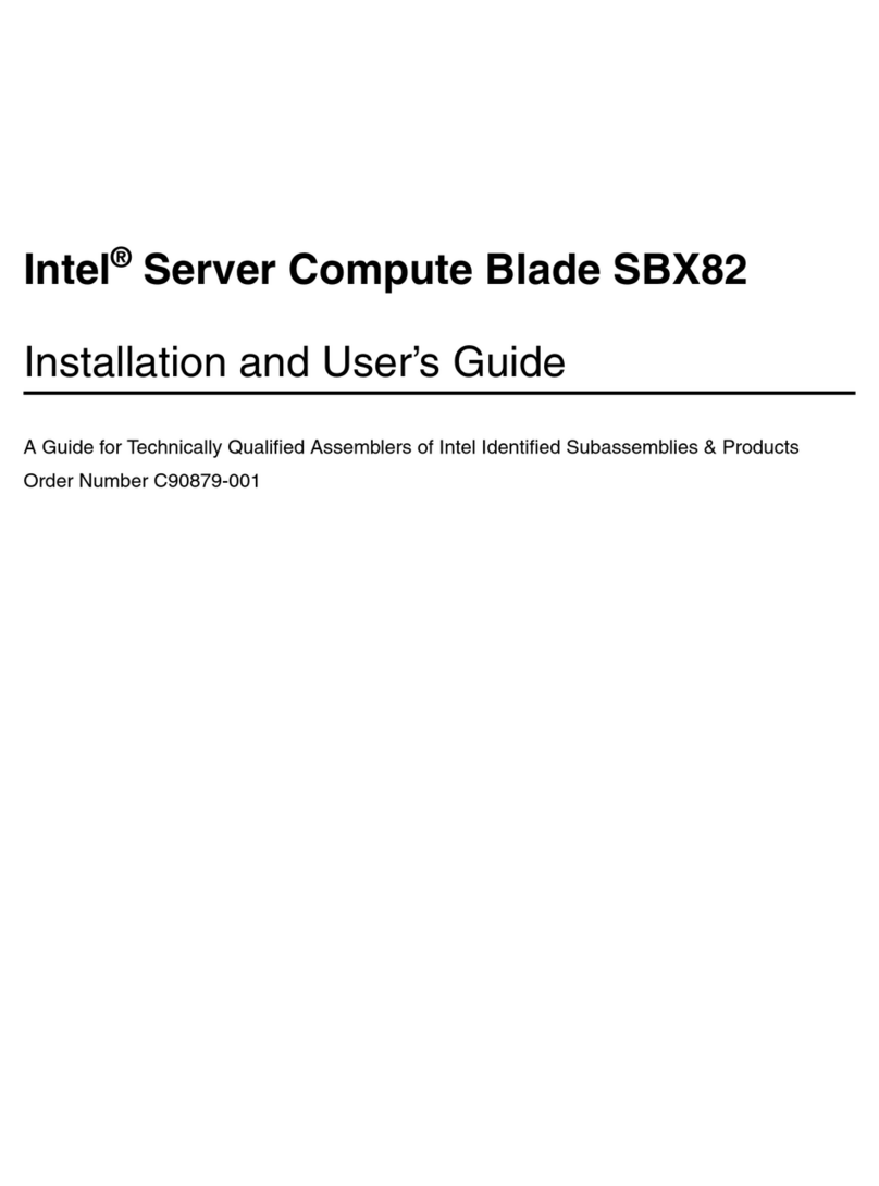 Intel SBX82 - Server Compute Blade Manuale utente