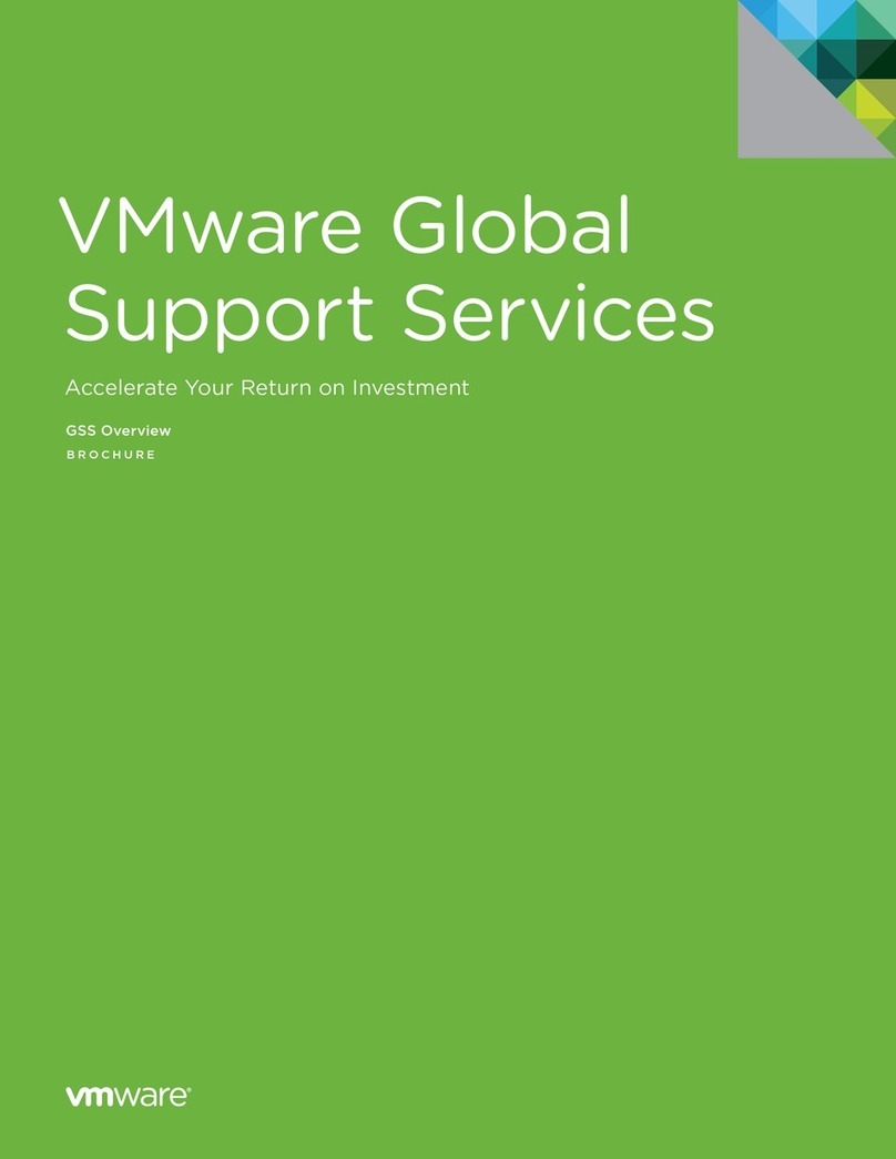 VMware GLOBAL SUPPORT SERVICES Manuale utente VMware GLOBAL SUPPORT SERVICES Manuale utente