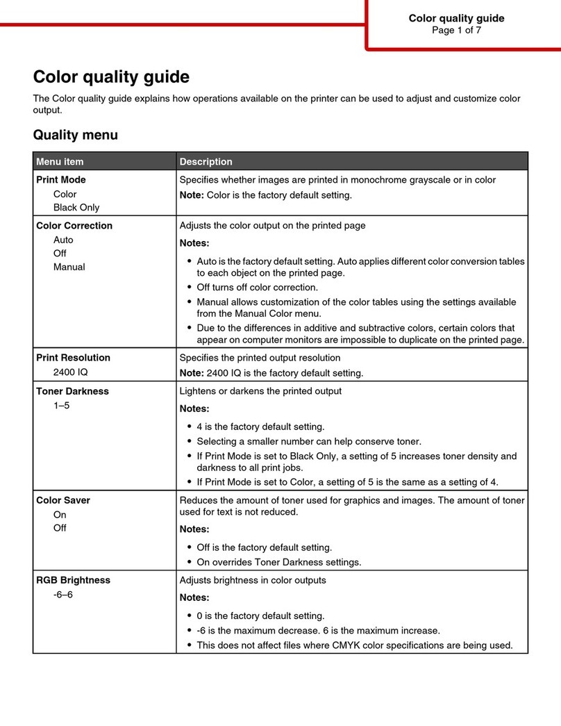 Lexmark 935dn Manuale utente