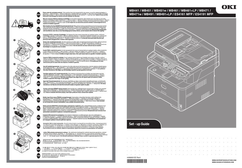 Oki MB441MFP Manuale utente