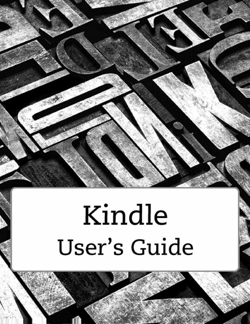 Amazon KINDLE TOUCH Manuale utente Amazon KINDLE TOUCH Manuale utente
