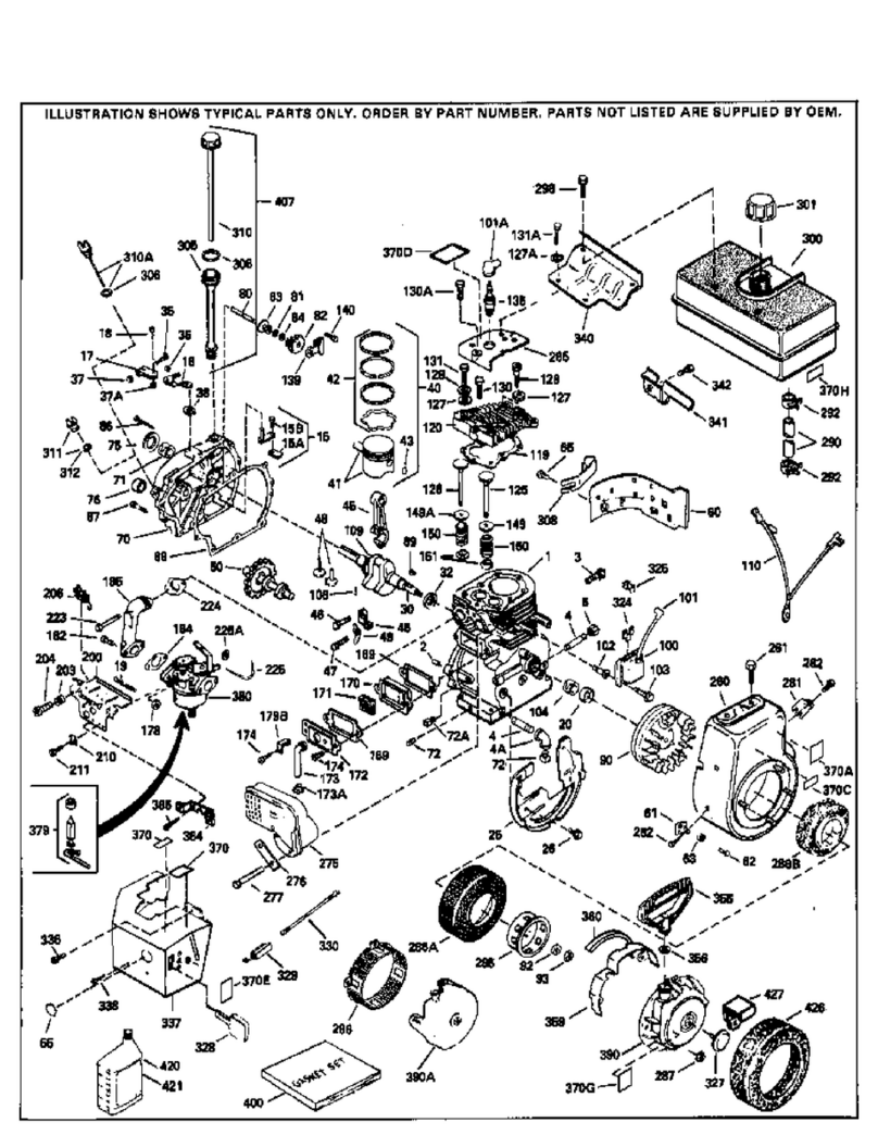 Tecumseh HM80-155162E Manuale utente