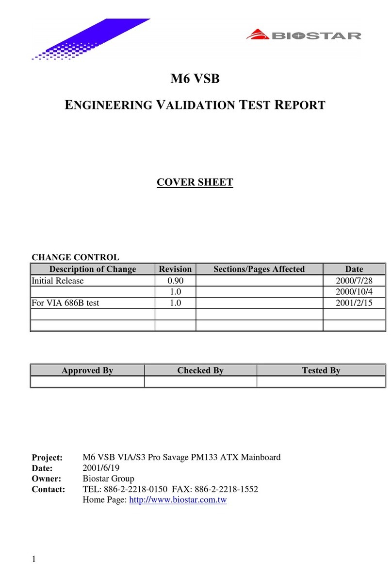 Biostar M6VSB Manuale utente