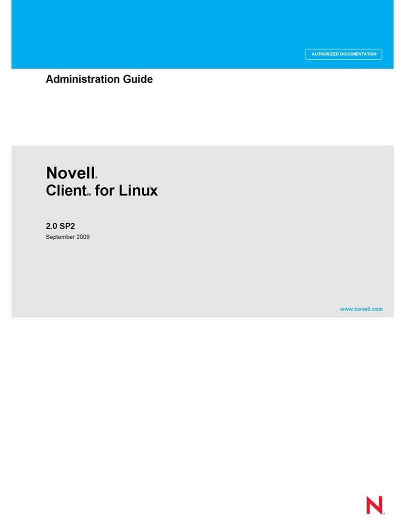 Novell OPEN ENTERPRISE SERVER 2.0 SP2 - DOMAIN SERVICE FOR... Manuale di istruzioni