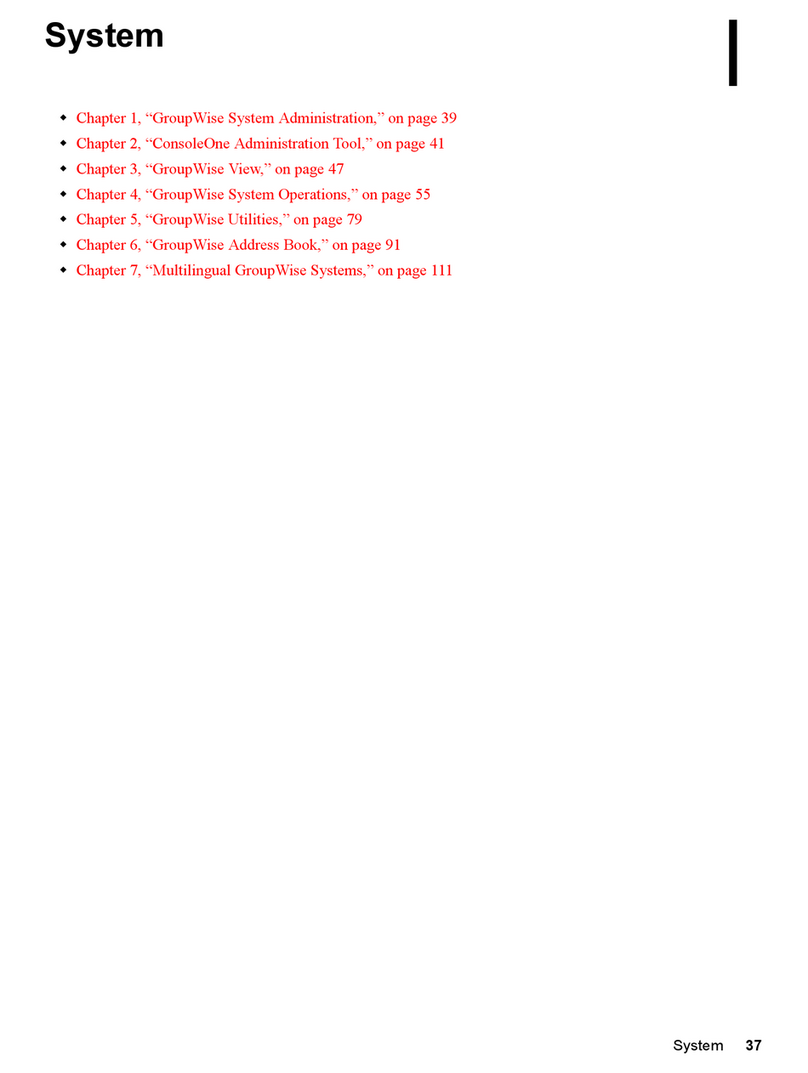 Novell GROUPWISE 8 - MONITOR Manuale utente