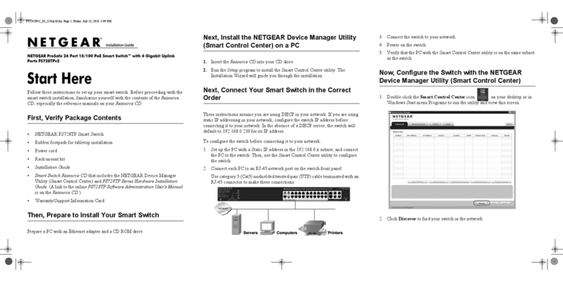 NETGEAR ProSafe FS728TPv2 Manuale utente