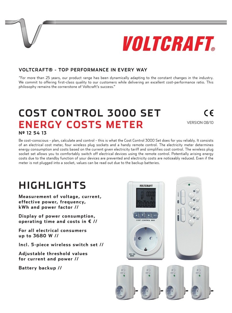 VOLTCRAFT 3000 SET Manuale utente