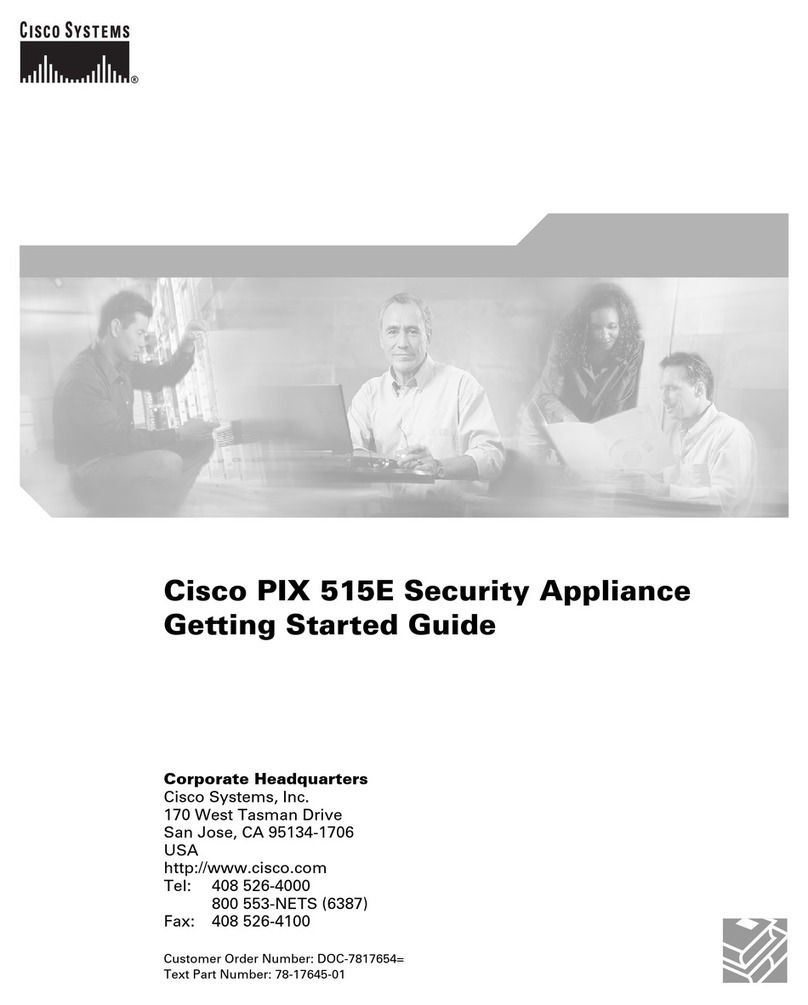 Cisco 515E - PIX Restricted Bundle Manuale utente