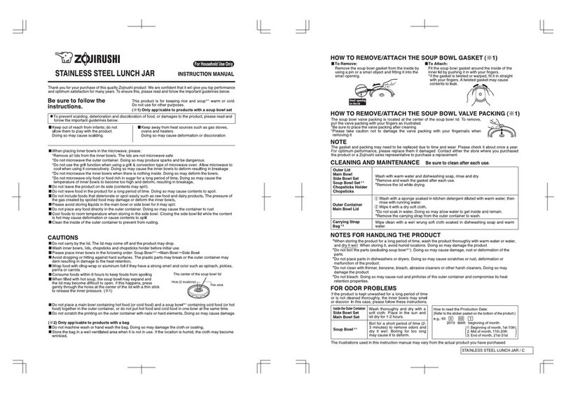 Zojirushi SL-MEEO7 Manuale utente