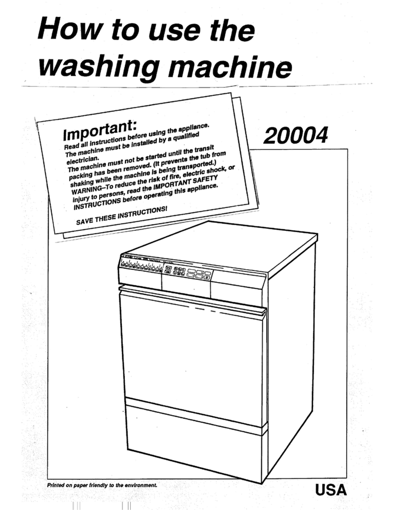 Asko 20004 - Manuale utente