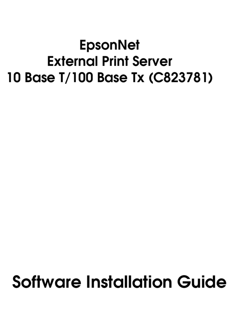 Epson C823781 - Net Print Server Aggiornamento firmware