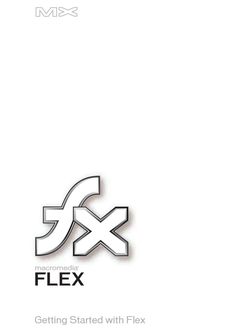 MACROMEDIA FLEX-GETTING STARTED WITH FLEX Manuale utente