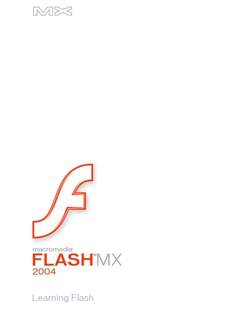 MACROMEDIA FLASH MX 2004-LEARNING FLASH Manuale utente