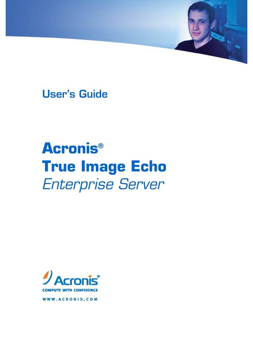 ACRONIS TRUE IMAGE ECHO - ENTERPRISE SERVER Manuale utente