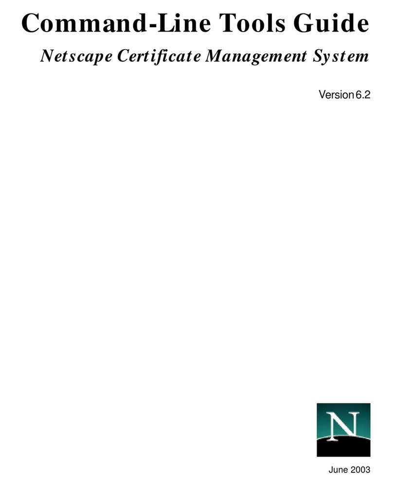 Netscape NETSCAPE MANAGEMENT SYSTEM 6.2 -... Manuale utente