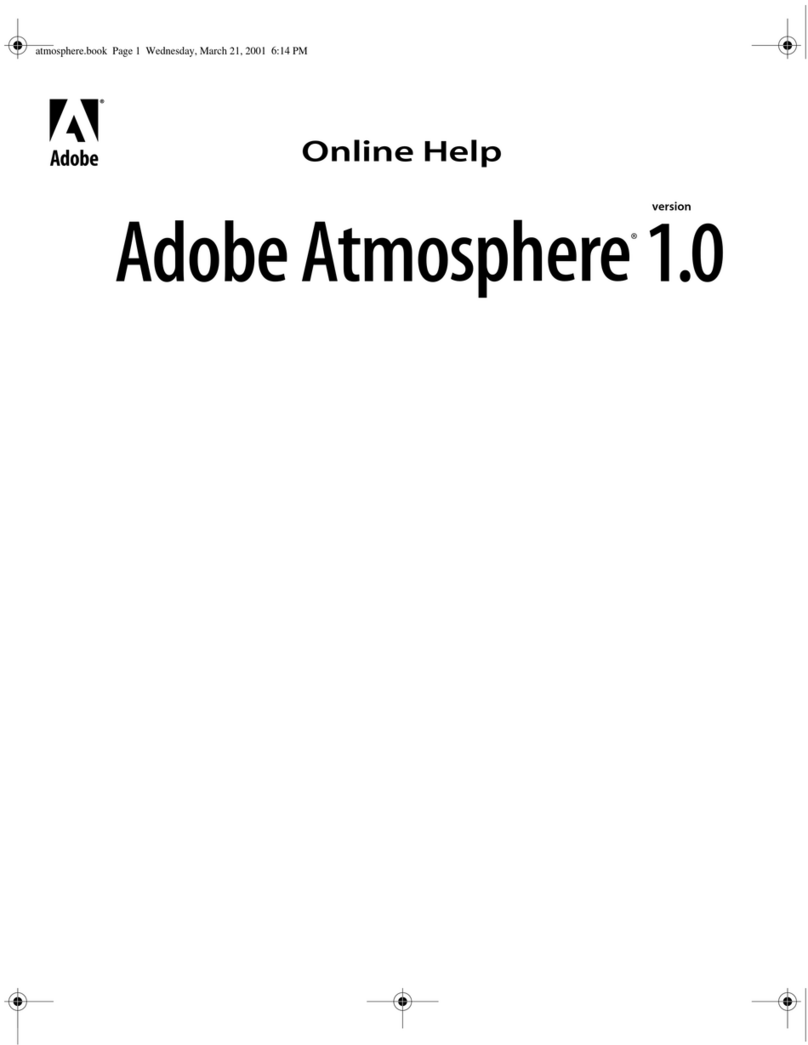 Adobe ATMOSPHERE BUILDER 1 Guida di riferimento