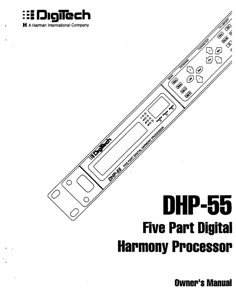digi-tech DHP-55 Manuale utente