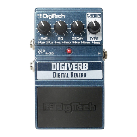 digi-tech DIGIVERB Manuale utente