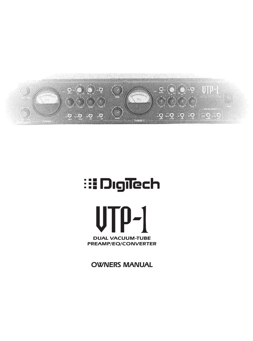 digi-tech VTP1 Manuale utente