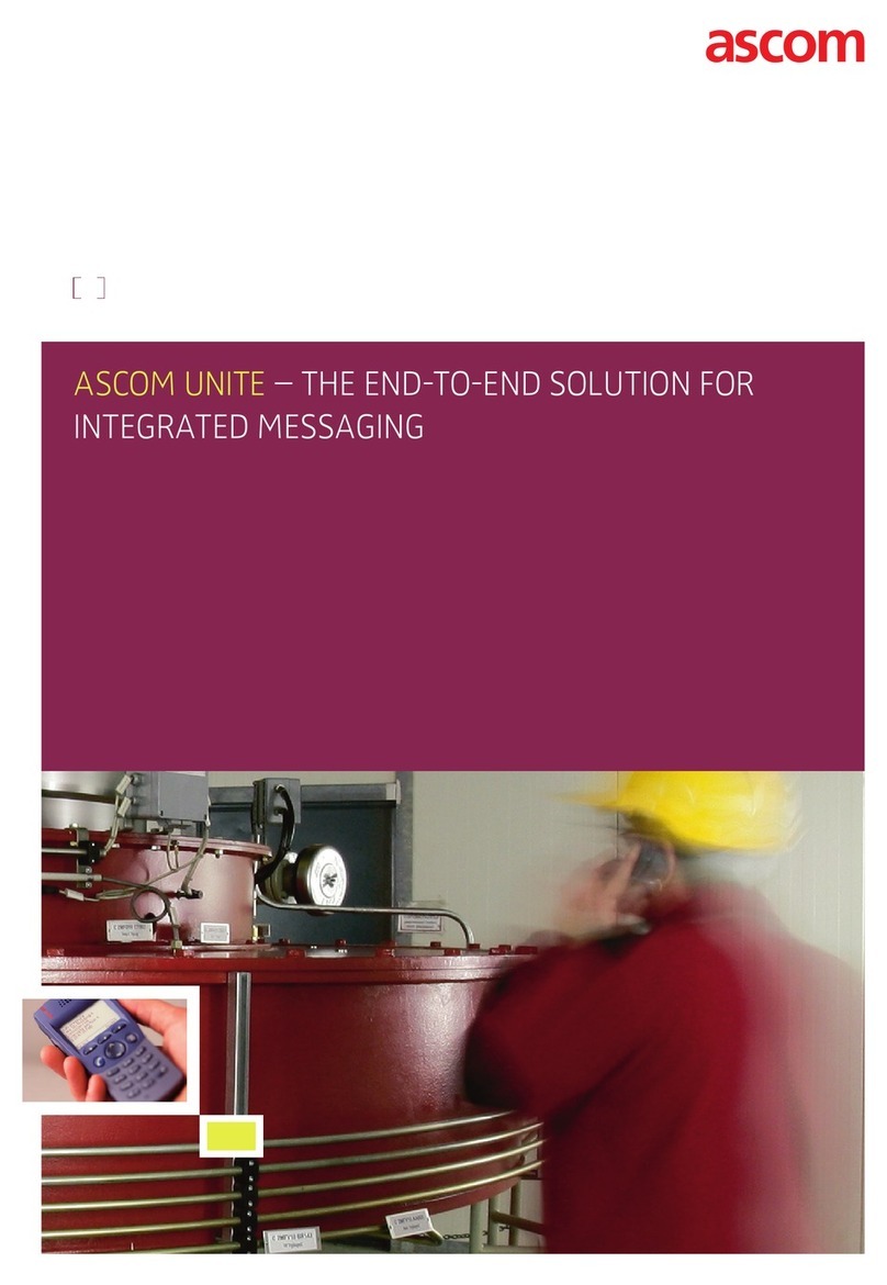 ASCOM UNIT Manuale utente