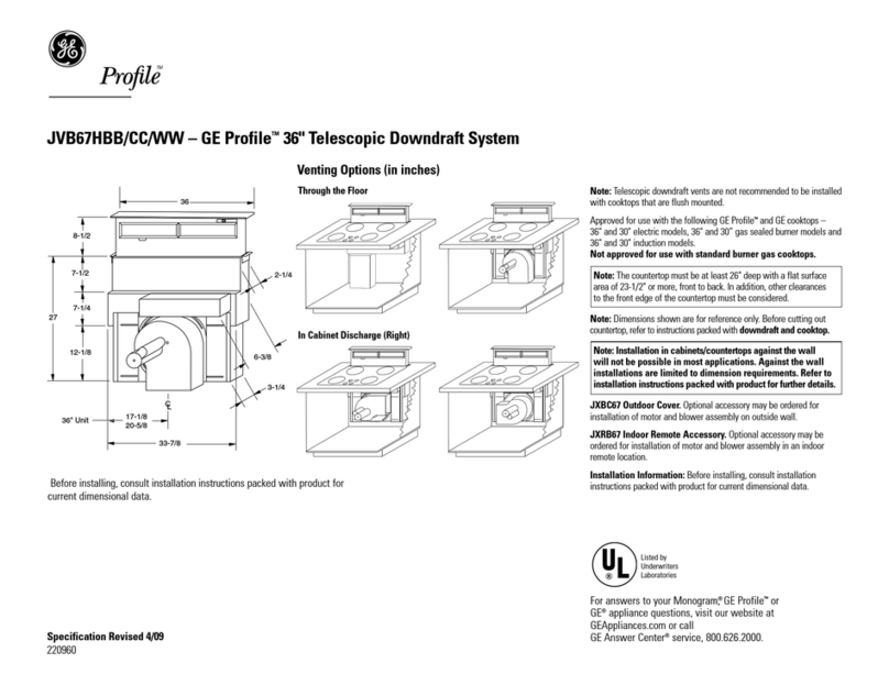 GE Profile JVB67HBB Manuale utente