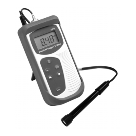 EUTECH INSTRUMENTS ECOSCAN DO 6 DO METER Manuale utente